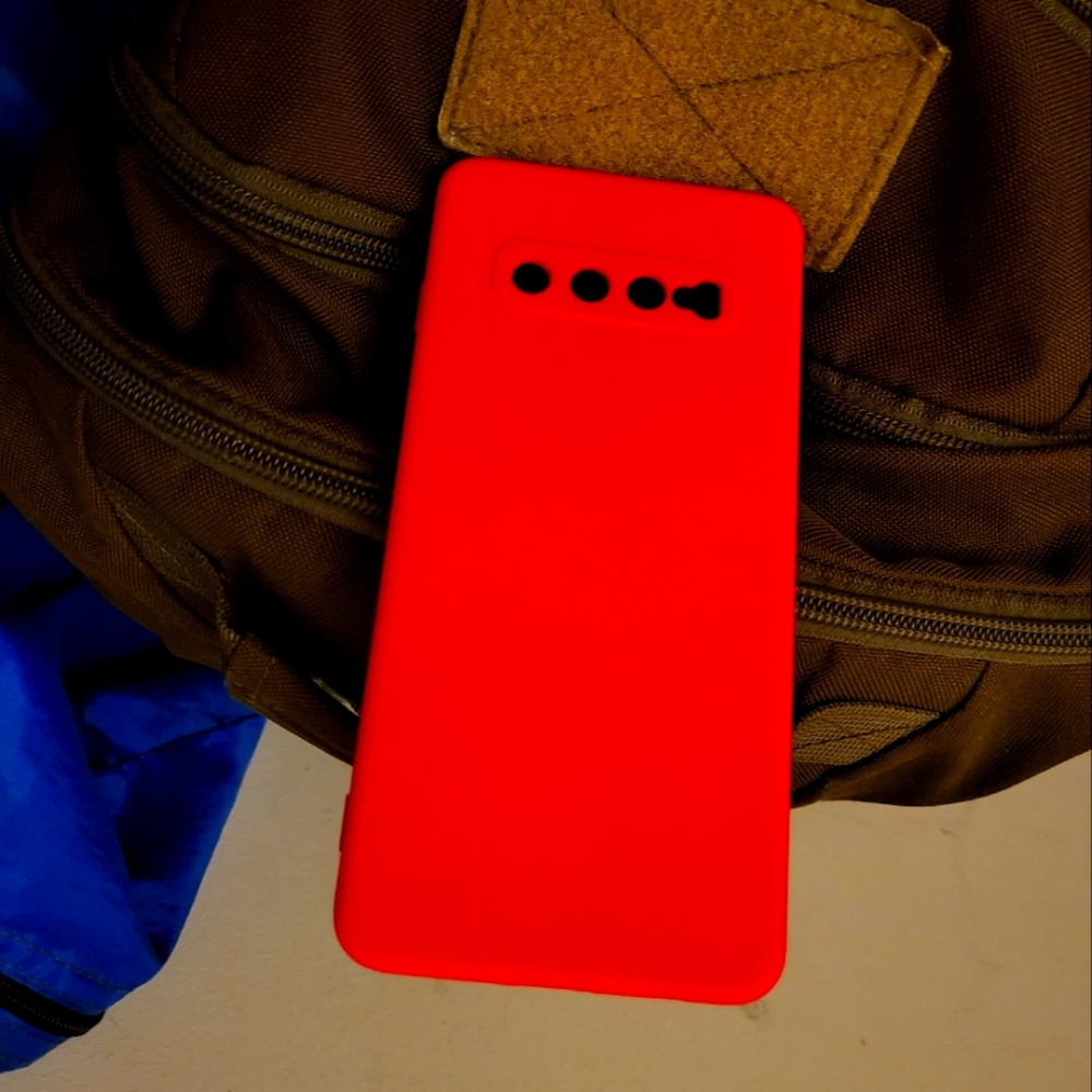 Samsung Galaxy S10 Red Silicone NEW